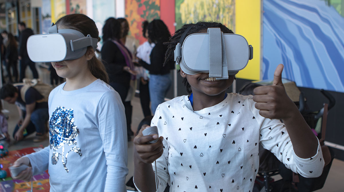 femmes et filles de science au Cente des sciences