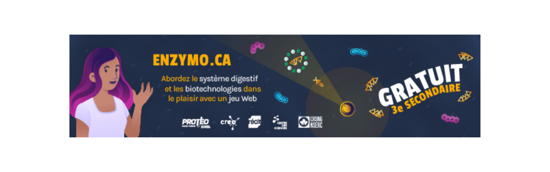 Bannière ENZYMO