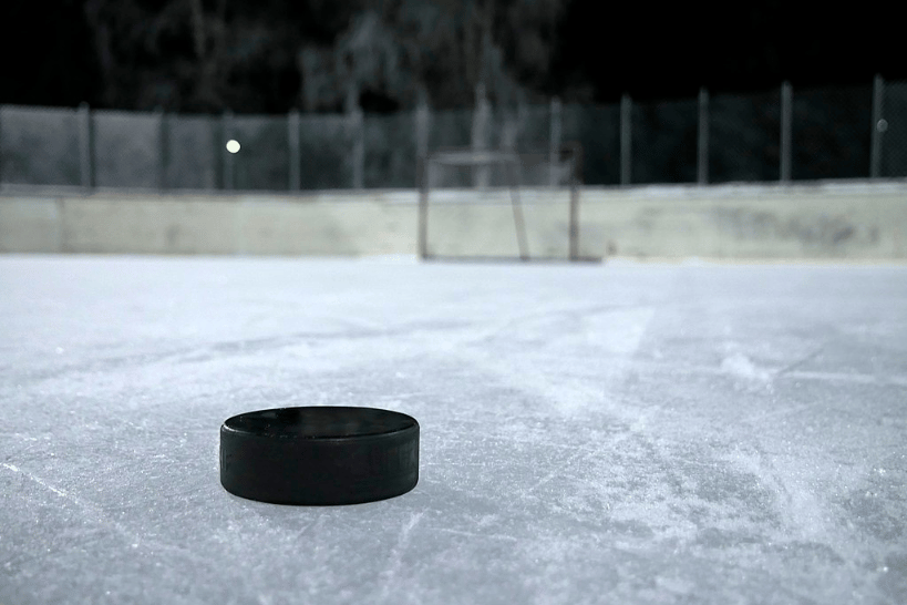 Rondelle de hockey sur la glce